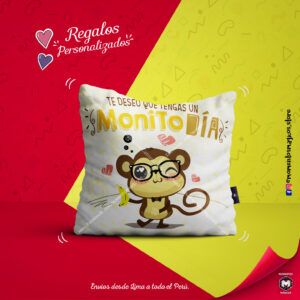 Almohada Monito Día