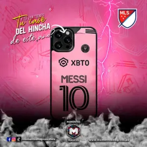 carcasa personalizada inter de miami mls messi 2023